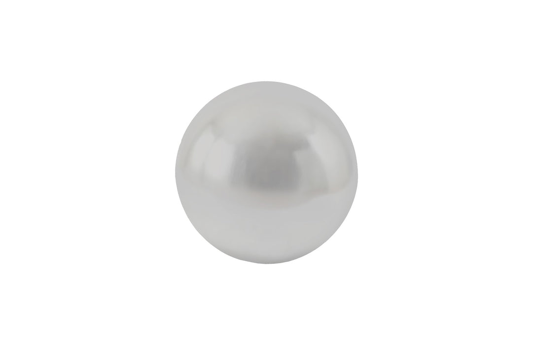 Floor Ball, Small, Silver Leaf