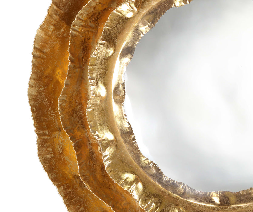 Petal Gold Mirror