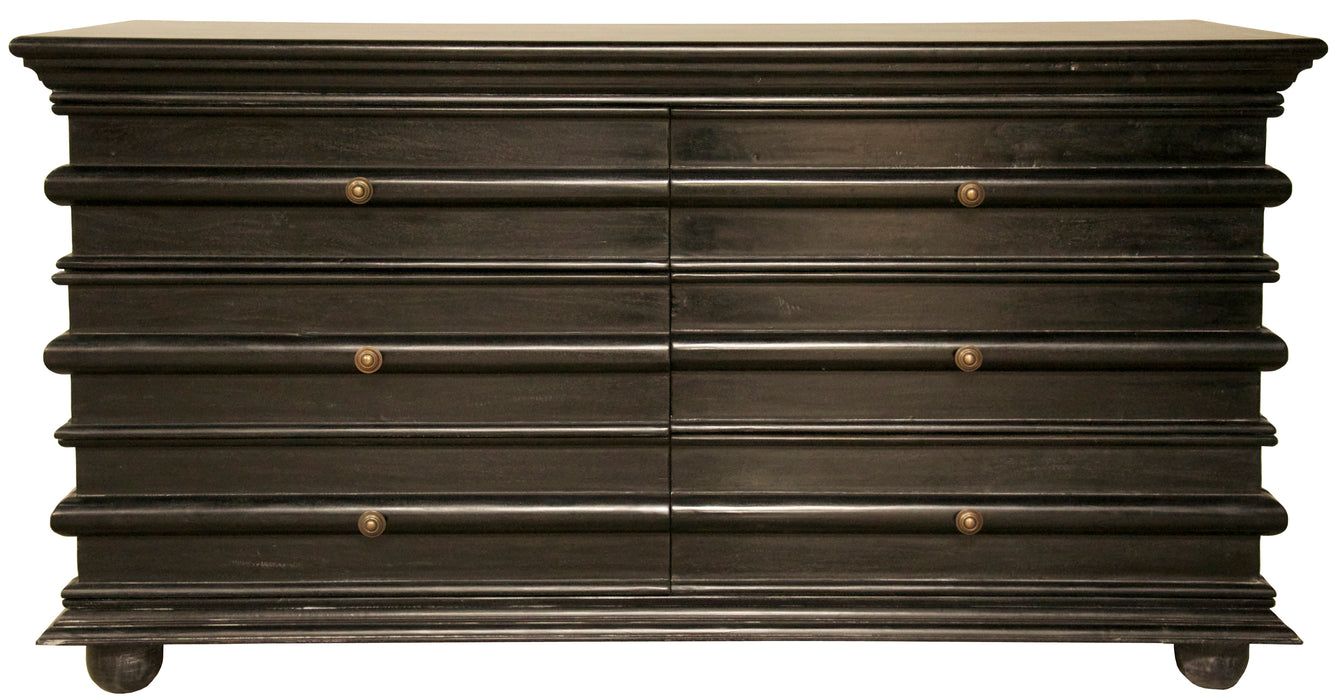 Ascona Chest, Hand Rubbed Black