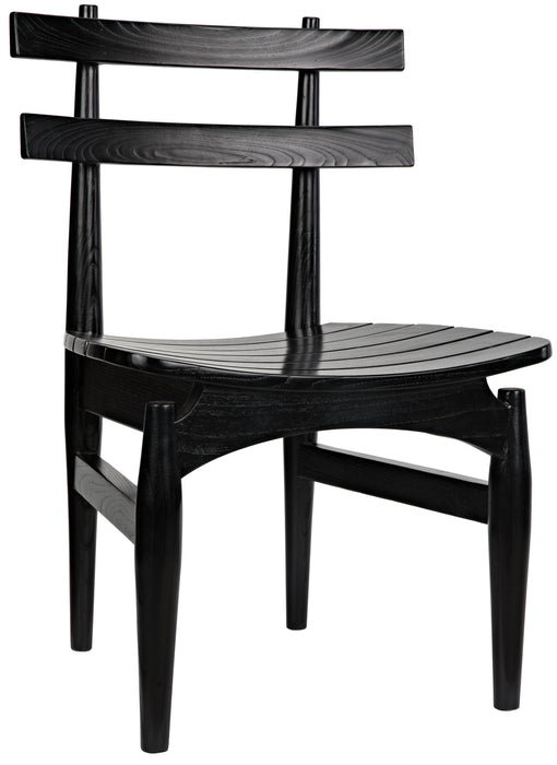 Azumi Chair, Charcoal Black