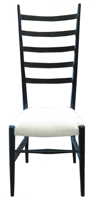 Ladder Chair, Hand Rubbed Black