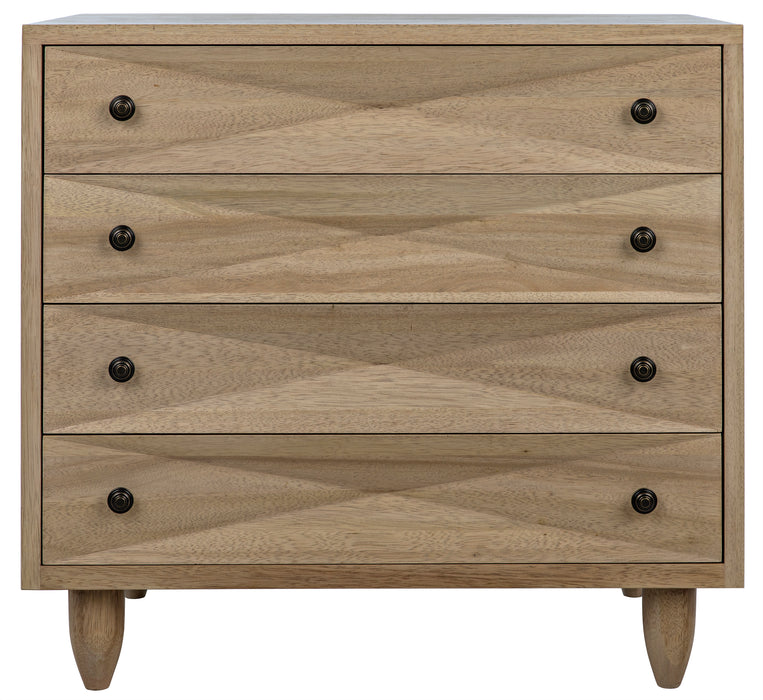 Diamond Chest, Washed Walnut