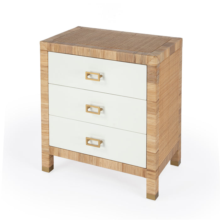 Butler Corfu 3 Drawer Natural Raffia Chest