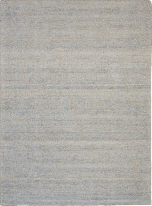 Nourison Weston WES01 Light Blue 10'x14' Textured Rug