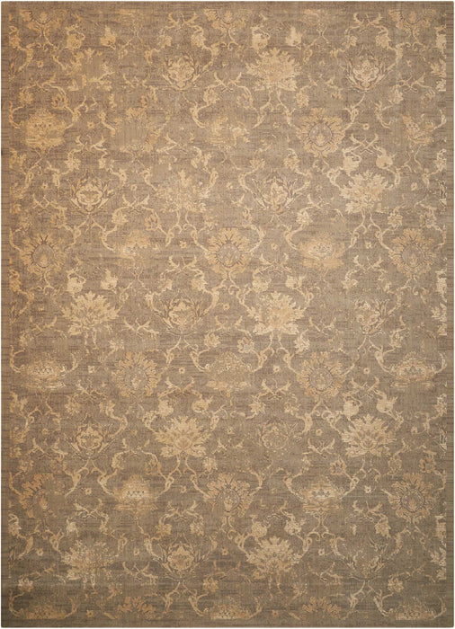 Nourison Silken Allure SLK11 Green 10'x14' Rug