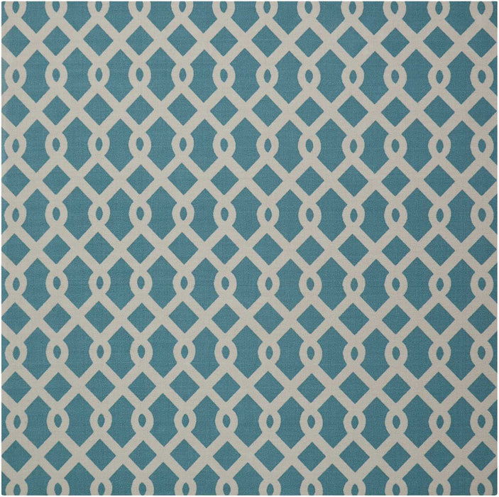 Waverly Sun N Shade SND20 Blue 8' Square Rug