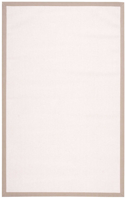 Nourison Sisal Soft SSF02 White 5'x8' Area Rug
