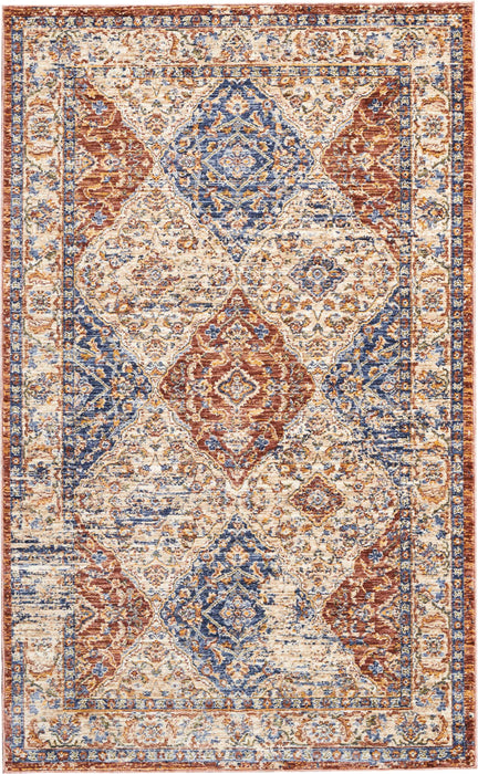 Nourison Lagos LAG05 Multicolor 3'x5' Area Rug
