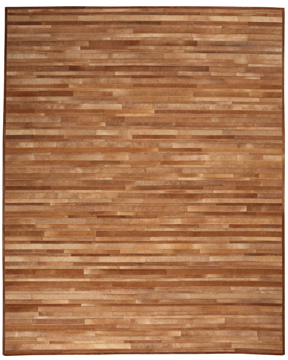 Calvin Klein Home Prairie PRA1 Orange 9'x12' Rug