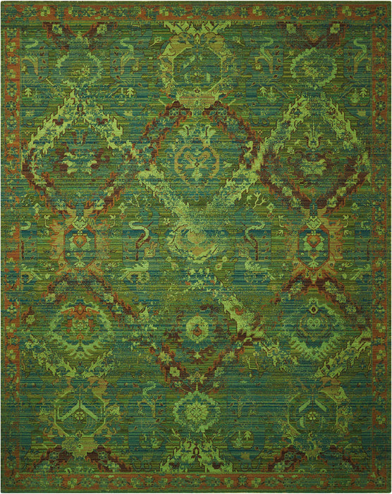 Nourison Timeless TML10 Green 10'x14' Rug