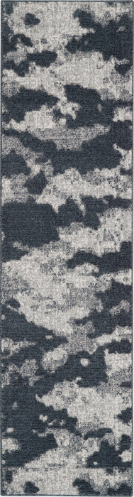 Nourison Zermatt 8' Runner Grey Neutral Area Rug