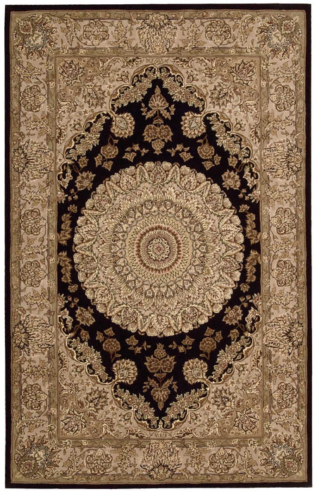 Nourison 2000 2233 Black 6'x9' Area Rug