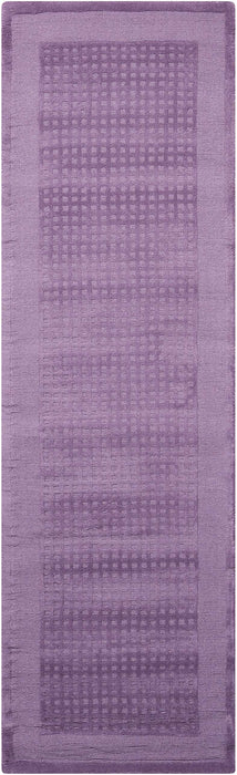 Nourison Westport WP30 Purple 8' Runner Hallway Rug