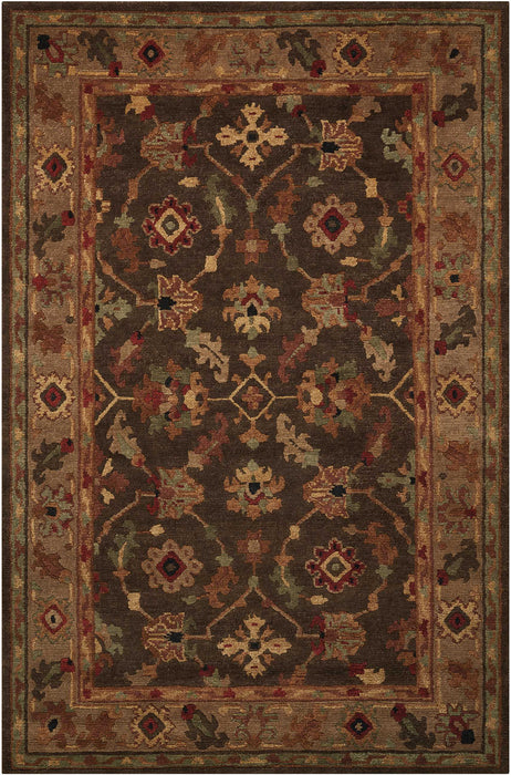 Nourison Tahoe TA10 Black 4'x6' Area Rug