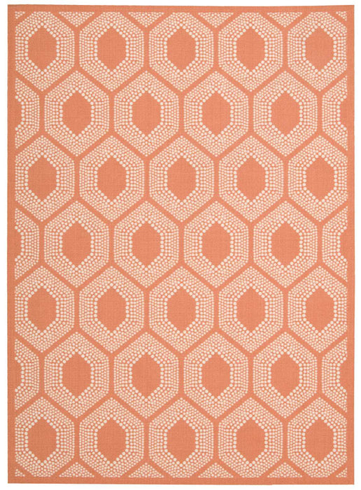 Waverly Sun N Shade SND26 Orange 5'x8' Area Rug