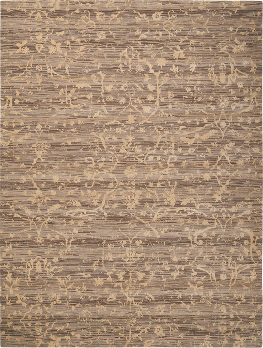 Nourison Silk Elements SKE22 Beige 9'x12' Rug