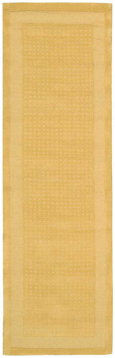 Nourison Westport WP30 Yellow 8' Runner Hallway Rug