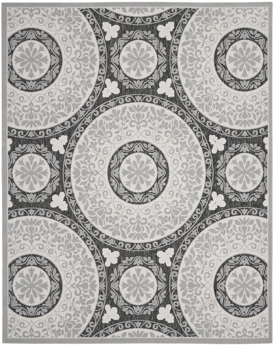 Nourison Key Largo 9'x12' Grey Area Rug