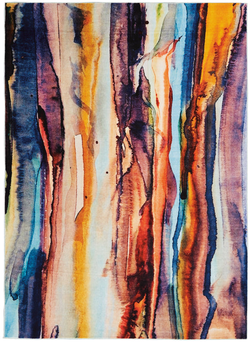 Nourison Le Reve LER01 Multicolor 4'x6' PhotoReal Area Rug