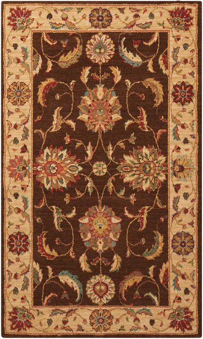 Nourison Living Treasures LI04 Brown 3'x5' Area Rug