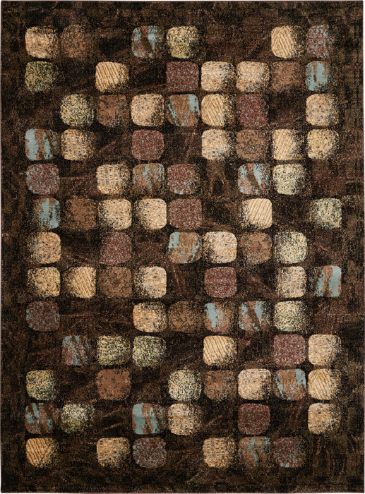 Nourison Modesto 8'x11' Charcoal Area Rug