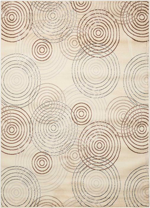 Nourison Studio STU03 White 8'x11' Rug