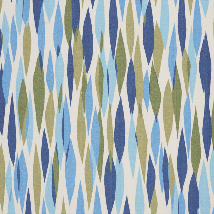 Waverly Sun N Shade SND01 Green 5' Square Area Rug