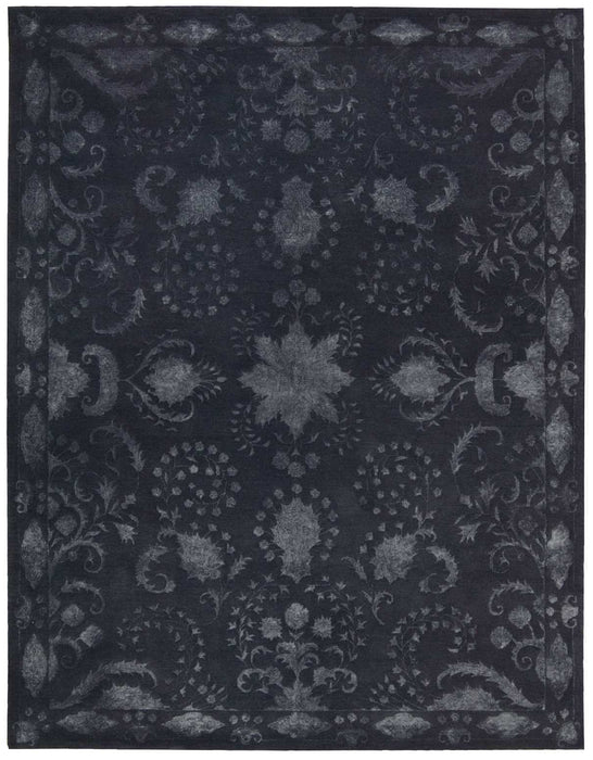 Nourison Symphony SYM11 Blue 5'x8' Area Rug