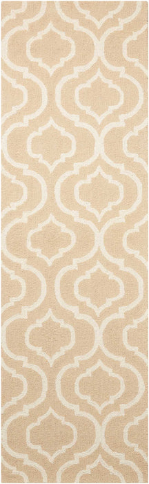 Nourison Linear LIN15 Beige 8' Runner Hallway Rug