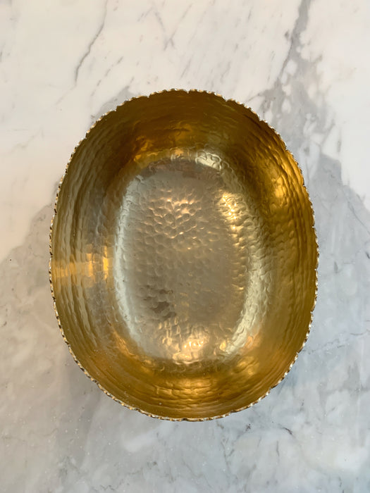 Gold Basket Bowl