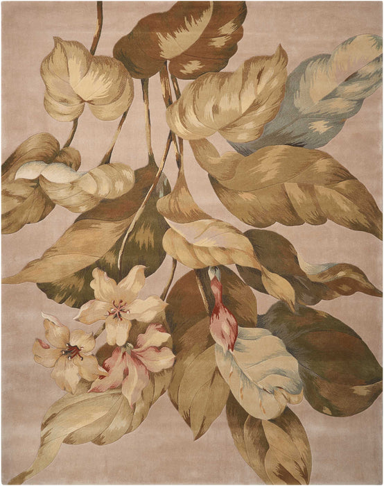 Nourison Tropics TS04 Beige 8'x11' Rug