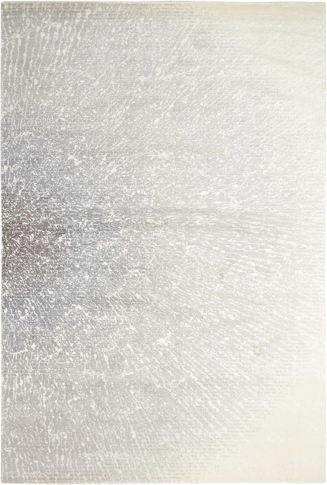 Nourison Twilight TWI12 Grey and White 12'x15' Oversized Rug