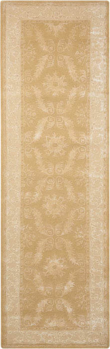 Nourison Symphony SYM08 Yellow 8' Runner Hallway Rug
