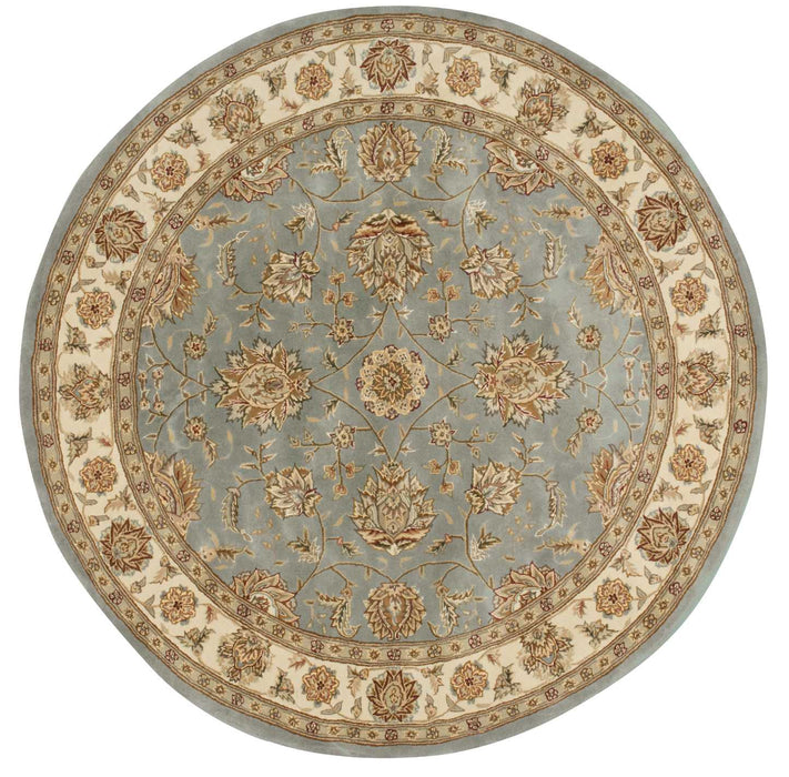 Nourison 2000 2210 Blue 4' Round Area Rug