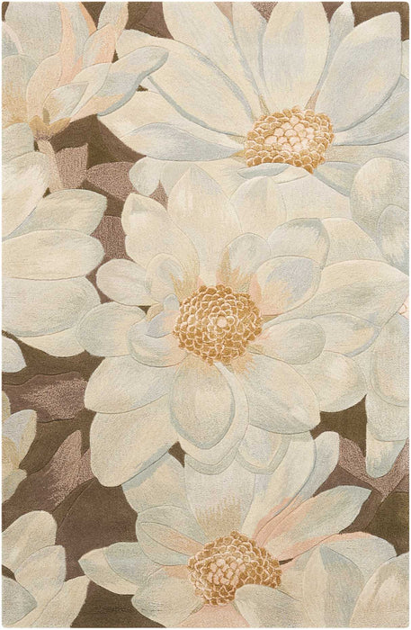 Nourison Tropics TS13 Brown 5'x8' Area Rug