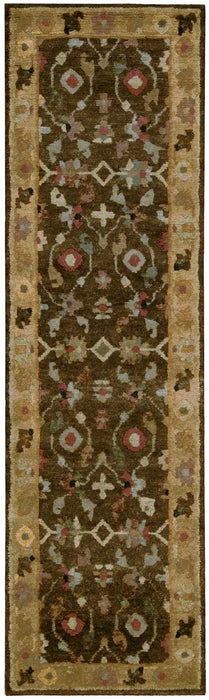 Nourison Tahoe TA10 Black 8' Runner Hallway Rug
