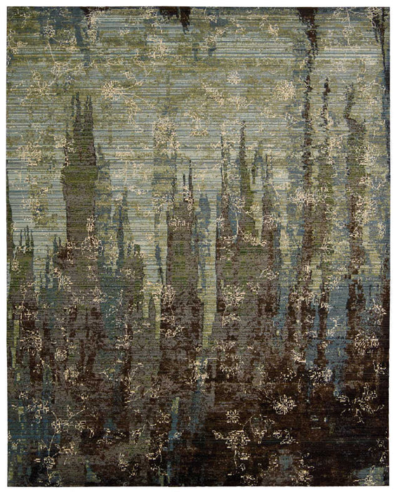 Nourison Rhapsody RH006 Multicolor 9'x12' Rug