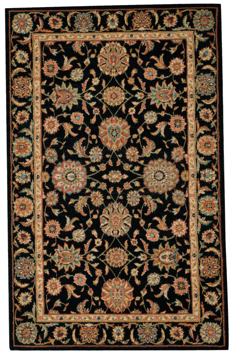 Nourison Living Treasures LI05 Black 4'x6' Area Rug