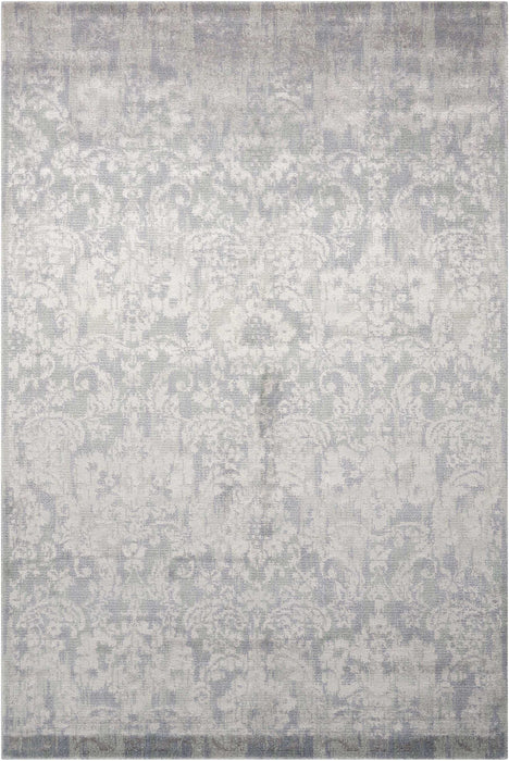 Nourison Twilight TWI05 Slate Blue and Grey 8'x10' Large Rug