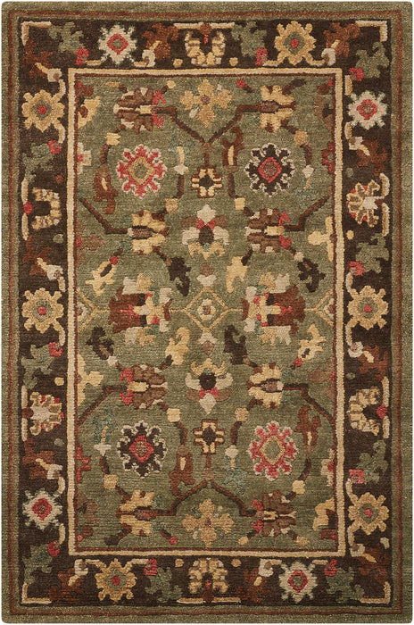 Nourison Tahoe TA10 Green 6'x9' Area Rug