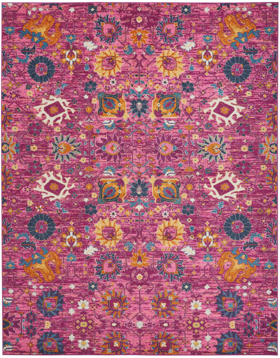 Nourison Passion PSN01 Pink 8'x10' Large Rug