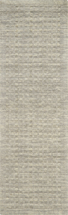 Nourison Marana MNN01 Black 8' Runner Wool Hallway Rug