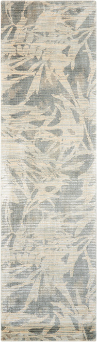 Calvin Klein Home Maya MAY07 Zinc/Paloma 8' Runner Hallway Rug