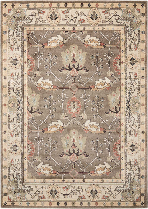 Nourison Walden WAL04 Grey 4'x6' Area Rug