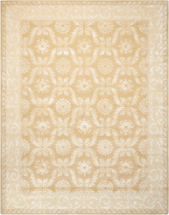 Nourison Symphony SYM08 Yellow 10'x14' Rug