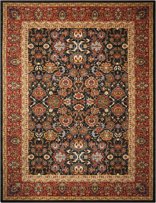 Nourison Timeless TML20 Dark Blue 5'x8' Area Rug