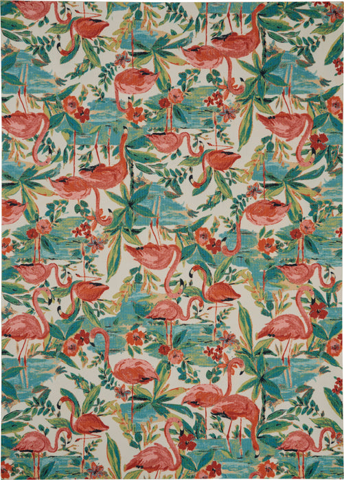 Waverly Sun N Shade SND75 Multicolor 10'x13' Oversized Indoor-outdoor Rug