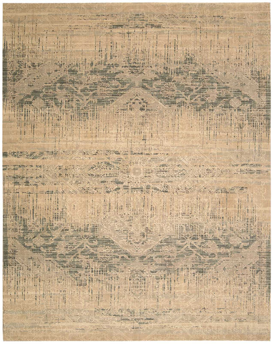 Nourison Silk Elements SKE27 Beige 8'x10' Rug
