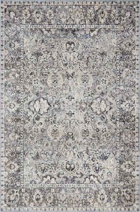 kathy ireland Home Malta MAI03 Grey 5'x8' Area Rug
