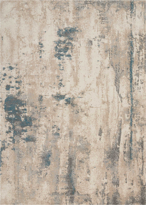 Nourison Maxell MAE17 Blue and White 9'x13' Oversized Rug